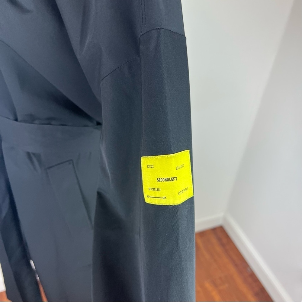 Nwt Secondleft S1 Trench Coat Black Xs — image 5 of 8